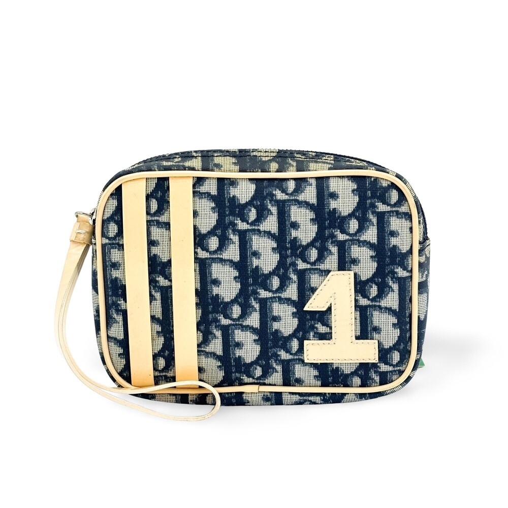 Christian Dior Trotter No. 1 Wristlet Pouch Trotter No. 1 Wristlet Pouch